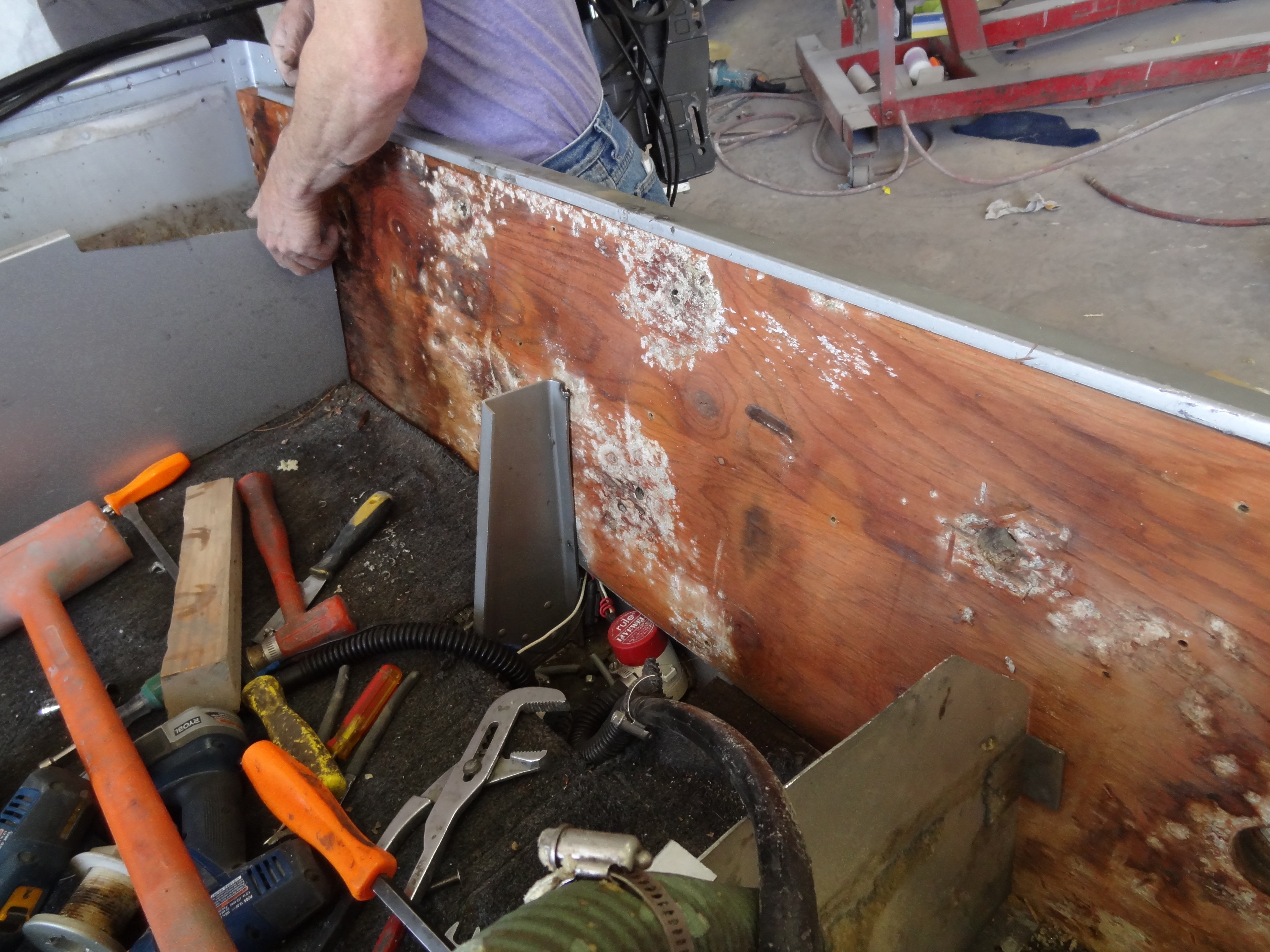 Transom Replacement Imperial Boat Repair